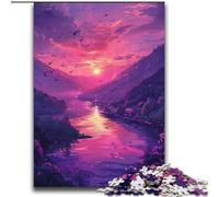 Jigsaw Puzzles for Adults 2000 Piece Beautiful Dreamy Scenery Stress Reliever Difficult Challenge Every Piece Is Unique - Challenging Family Fun Game 70x100cm