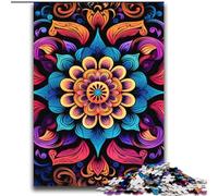 Jigsaw Puzzles for Adults 2000 Piece Blooming Mandalas Family Game Stress Reliever Difficult Challenge Artists Collection, Fine Art 70x100cm
