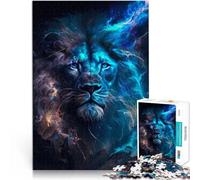 Jigsaw Puzzles for Adults 2000 Piece “Blue Celestial Lion” Made of cardboard，Suitable for people aged 14 and above Difficult and challenging great size：70x100cm/27.5x39.3inch