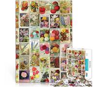 Jigsaw Puzzles for Adults 2000 Piece botanical illustration Made of cardboard for and 14 years and over Home Art Decor Artists' Collection, Fine Arts。size：70x100cm/27.5x39.3inch