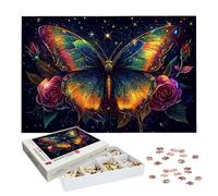 Jigsaw Puzzles for Adults 2000 Piece, Butterfly Jigsaw Puzzles for Adults, Fantasy Jigsaws 2000 Pieces with Box, Wooden Puzzle Challenging Game for Women and Men, Wooden Puzzle for Gifts, -7649