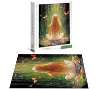 Jigsaw Puzzles for Adults 2000 Piece, Butterfly Jigsaw Puzzles for Adults, Girl Jigsaws 2000 Pieces with Box, Wooden Puzzle Challenging Game for the Whole for Women, Wooden Puzzle for Gifts H-7724