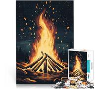 Jigsaw Puzzles for Adults 2000 Piece Campfire Night Pädagogisches Spielzeug zum Stressabbau Kunstwerk Geschenk70x100cm