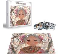 Jigsaw Puzzles for Adults 2000 Piece, Cartoon Jigsaw Puzzles for Adults, Girl Jigsaws 2000 Pieces with Box, Wooden Puzzle Challenging Game for the Whole for Women, Men, Wooden Puzzle for Gifts B-1589