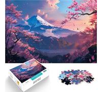 Jigsaw Puzzles for Adults 2000 Piece cherry blossom japan Made of cardboard Suitable for ages 14 and up Challenging play toys It is ideal as a gift for the whole family。size:70x100cm/27.5x39.3inch