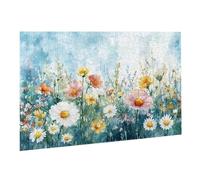 Jigsaw Puzzles for Adults 2000 Piece Chrysanthemum Jigsaw Puzzle - Colourful, Challenging Game & Brainteasing Adult Jigsaws, The Whole 3D Jigsaw Gifts for Women, Men Beautiful Decoration Plant K0F-326