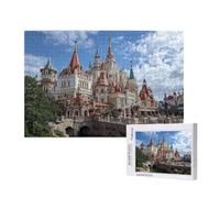 Jigsaw Puzzles for Adults 2000 Piece Church Jigsaw Puzzles for Adults with Gift Box 99x70 cm,Wooden Puzzle Architecture Challenging Puzzle Games Home Decoration, for The Whole Family,p938t
