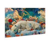 Jigsaw Puzzles for Adults 2000 Piece Colorful Jigsaw Puzzle - Colourful, Challenging Game & Brainteasing Adult Jigsaws, The Whole 3D Jigsaw Gifts for Women, Men Beautiful Decoration Bear K0F-340