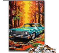 Jigsaw Puzzles for Adults 2000 Piece Cool Colourful Sports Cars Help The Brain Exercise Addictive Toys to Cultivate Patience Parent-child Interaction 70x100cm