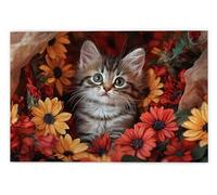 Jigsaw Puzzles for Adults 2000 Piece, Daisy Puzzles for Adults, Impossible Puzzle 2000 Pieces, Family Educational Wooden Puzzle, Challenging Jigsaws, Gift Box Packaging, Gifts for Women, Men, M-13