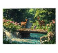 Jigsaw Puzzles for Adults 2000 Piece, Deer Puzzles for Adults, Impossible Puzzle 2000 Pieces, Family Educational Wooden Puzzle, Challenging Jigsaws, Gift Box Packaging, Gifts for Women, Men, U-21