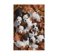 Jigsaw Puzzles for Adults 2000 Piece Dog Large Puzzle Leaf, Difficult Challenging Family Games for The Whole for Women, Wooden Jigsaws with Gift Box Packaging, Home Room Decor 99x70cm D-1079