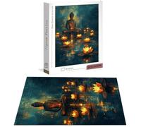 Jigsaw Puzzles for Adults 2000 Piece, Dream Jigsaw Puzzles for Adults, Zen Jigsaws 2000 Pieces with Box, Wooden Puzzle Challenging Game for the Whole for Women, Men, Wooden Puzzle for Gifts B-7610