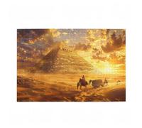Jigsaw Puzzles for Adults 2000 Piece Egypt Large Puzzle Pyramid, Difficult Challenging Family Games for The Whole for Women, Wooden Jigsaws with Gift Box Packaging, Home Room Decor 99x70cm D-277