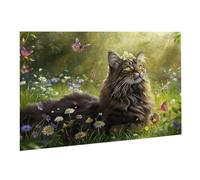 Jigsaw Puzzles for Adults 2000 Piece Flower Jigsaw Puzzle - Colourful, Challenging Game & Brainteasing Adult Jigsaws, The Whole 3D Jigsaw Gifts for Women, Men Beautiful Decoration Cat 5 K0F-350