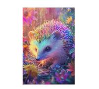 Jigsaw Puzzles for Adults 2000 Piece Flower Large Puzzle Hedgehog, Difficult Challenging Family Games for The Whole for Women, Wooden Jigsaws with Gift Box Packaging, Gifts for Women 99x70cm D-947