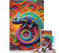 Jigsaw Puzzles for Adults 2000 Piece Fractal Guardian of Light Für Familienspaß Lernspiel für Geburtstag, Weihnachten70x100cm