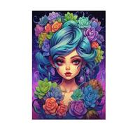 Jigsaw Puzzles for Adults 2000 Piece Girl Large Puzzle Plant, Difficult Challenging Family Games for The Whole for Women, Wooden Jigsaws with Gift Box Packaging, Home Room Decor 99x70cm D-1668