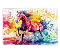 Jigsaw Puzzles for Adults 2000 Piece, Horse Puzzles for Adults, Impossible Puzzle 2000 Pieces, Family Educational Wooden Puzzle, Challenging Jigsaws, Gift Box Packaging, Gifts for Women, Men, U-31