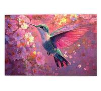 Jigsaw Puzzles for Adults 2000 Piece, Hummingbird Puzzles for Adults, Impossible Puzzle 2000 Pieces, Family Educational Wooden Puzzle, Challenging Jigsaws, Gift Box Packaging, Gifts for Women, F-71