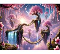 Jigsaw Puzzles for Adults 2000 Piece jigsaw puzzles for Adult Educational Game Challenge Toy 2000 Pieces Puzzle Challenging Games for The Whole for adults,Dream Space Trees puzzle Gifts