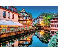 Jigsaw Puzzles for Adults 2000 Piece jigsaw puzzles for Adult Educational Game Challenge Toy 2000 Pieces Puzzle Challenging Games for The Whole for adults,City Houses River puzzle Gifts