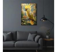 Jigsaw Puzzles for Adults 2000 piece,Jungle Yellow Parrot puzzles for adults,Classic Educational Games DIY Handwork Puzzle for Home Decor Gift