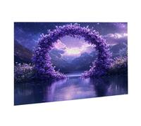 Jigsaw Puzzles for Adults 2000 Piece Lake Jigsaw Puzzle - Colourful, Challenging Game & Brainteasing Adult Jigsaws, The Whole 3D Jigsaw Gifts for Women, Men Beautiful Decoration Flower K0F-248