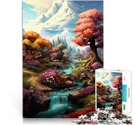 Jigsaw Puzzles for Adults 2000 Piece landscape art Made of cardboard，for and 14 years and over Impossible game because it is ideal as a gift for the whole family。size：70x100cm/27.5x39.3inch