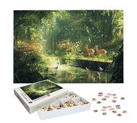 Jigsaw Puzzles for Adults 2000 Piece, Landscape Jigsaw Puzzles for Adults, Forest Jigsaws 2000 Pieces with Box, Wooden Puzzle Challenging Game for Women/Men, Wooden Puzzle for Gifts, Home Decor, -7773