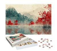 Jigsaw Puzzles for Adults 2000 Piece, Landscape Jigsaw Puzzles for Adults, Lake Jigsaws 2000 Pieces with Box, Wooden Puzzle Challenging Game for Women/Men, Wooden Puzzle for Gifts, Home Decor, -8277