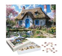 Jigsaw Puzzles for Adults 2000 Piece, Landscape Jigsaw Puzzles for Adults, Park Jigsaws 2000 Pieces with Box, Wooden Puzzle Challenging Game for Women/Men, Wooden Puzzle for Gifts, Home Decor, -7053