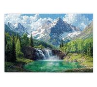 Jigsaw Puzzles for Adults 2000 Piece, Landscape Puzzles for Adults, Impossible Puzzle 2000 Pieces, Family Educational Wooden Puzzle, Challenging Jigsaws, Gift Box Packaging, Gifts for Women, Men, W-69
