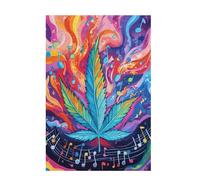 Jigsaw Puzzles for Adults 2000 Piece Leaf Large Puzzle Color, Difficult Challenging Family Games for The Whole for Women, Wooden Jigsaws with Gift Box Packaging, Home Room Decor 99x70cm D-1089