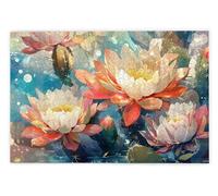 Jigsaw Puzzles for Adults 2000 Piece, Lotus Puzzles for Adults, Impossible Puzzle 2000 Pieces, Family Educational Wooden Puzzle, Challenging Jigsaws, Gift Box Packaging, Gifts for Women, Men, X-85