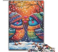 Jigsaw Puzzles for Adults 2000 Piece Love Birds Help The Brain Exercise Addictive Toys to Cultivate Patience Parent-child Interaction 70x100cm
