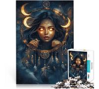 Jigsaw Puzzles for Adults 2000 Piece Magic Witch Made of cardboard，Suitable for people aged 14 and above Toy Intellectual Game Birthday gift, gifts, wall art。size：70x100cm/27.5x39.3inch