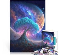 Jigsaw Puzzles for Adults 2000 Piece Magical Abstract tree Made of cardboard for age 14 years and over Home Decor As a gift for the whole family and friends。size：70x100cm/27.5x39.3inch