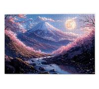 Jigsaw Puzzles for Adults 2000 Piece, Mount Fuji Puzzles for Adults, Impossible Puzzle 2000 Pieces, Family Educational Wooden Puzzle, Challenging Jigsaws, Gift Box Packaging, Gifts for Women, G-35