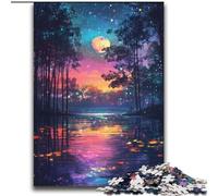 Jigsaw Puzzles for Adults 2000 Piece Night View Challenging Game Toys Deal As Gifts for The Whole Family for Ages 14+ 70x100cm