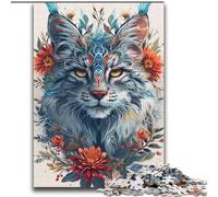 Jigsaw Puzzles for Adults 2000 Piece Puzzle Art Lynx Help The Brain Exercise Addictive Toys to Cultivate Patience Perfect Decoration 70x100cm