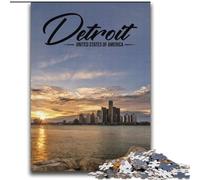 Jigsaw Puzzles for Adults 2000 Piece Puzzle Detroit, Suitable for Ages 14 And Up Home Educational Games DIY Toys Artwork Gift 70x100cm