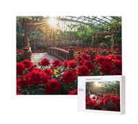 Jigsaw Puzzles for Adults 2000 Piece, Puzzle Educational Games, Challenging Puzzle Game for The Whole for Women, Gifts for Men, DIY Craft Puzzles for Home Decoration Gifts, Theme: Garden Roses C-364