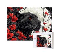Jigsaw Puzzles for Adults 2000 Piece, Puzzle Educational Games, Challenging Puzzle Game for The Whole for Women, Gifts for Men, DIY Craft Puzzles for Home Decor Gifts, Theme: Moon Black Panther C-928