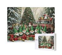 Jigsaw Puzzles for Adults 2000 Piece, Puzzle Educational Games, Challenging Puzzle Game for The Whole for Women, Gifts for Men, DIY Craft Puzzles for Home Decoration Gifts, Theme: Christmas Day C-700