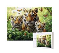 Jigsaw Puzzles for Adults 2000 Piece, Puzzle Educational Games, Challenging Puzzle Game for The Whole for Women, Gifts for Men, DIY Craft Puzzles for Home Decoration Gifts, Theme: Jungle Tiger C-107