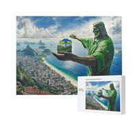 Jigsaw Puzzles for Adults 2000 Piece, Puzzle Educational Games, Challenging Puzzle Game for The Whole for Women, Gifts for Men, DIY Craft Puzzles for Home Decoration Gifts, Theme: Rio De Janeiro C-458