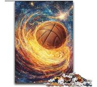 Jigsaw Puzzles for Adults 2000 Piece Puzzle Flame Basketball for Ages 14 And over Fun Games Fun Activities at Home, Birthday Gifts, Travel Gifts 70x100cm