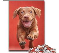Jigsaw Puzzles for Adults 2000 Piece Puzzle Happy Labrador Help The Brain Exercise Addictive Toys to Cultivate Patience Perfect Decoration 70x100cm
