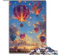 Jigsaw Puzzles for Adults 2000 Piece Puzzle Hot Air Balloon Oil Painting Help The Brain Exercise Addictive Toys to Cultivate Patience Perfect Decoration 70x100cm